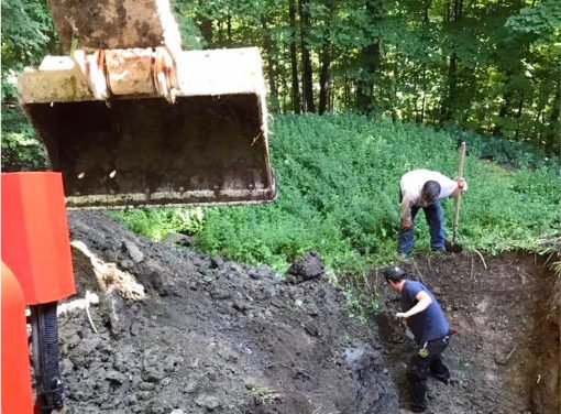 L’hiver, saison idéale pour les excavations