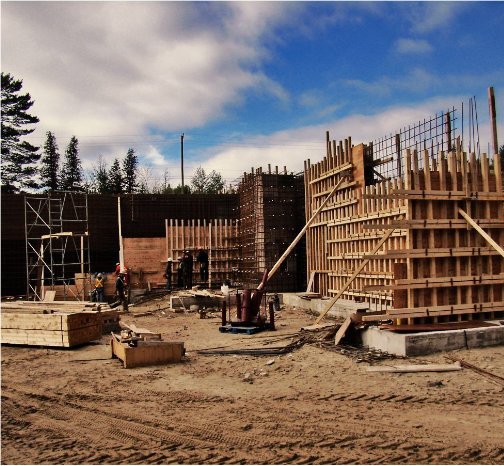 Types de coffrage pour structures en béton à Ottawa-Gatineau