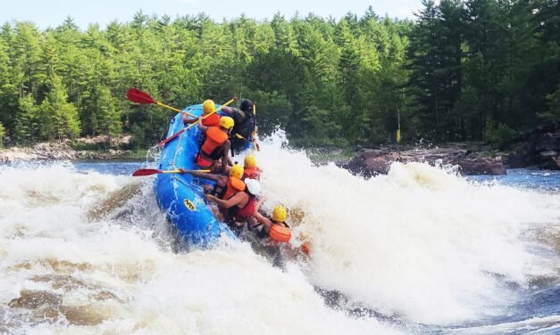 Experience thrilling rafting adventures on the Ottawa river